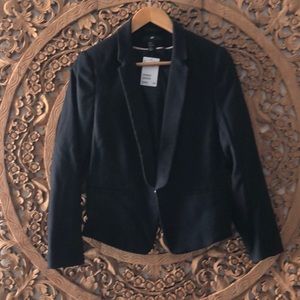 H&M black blazer NWT